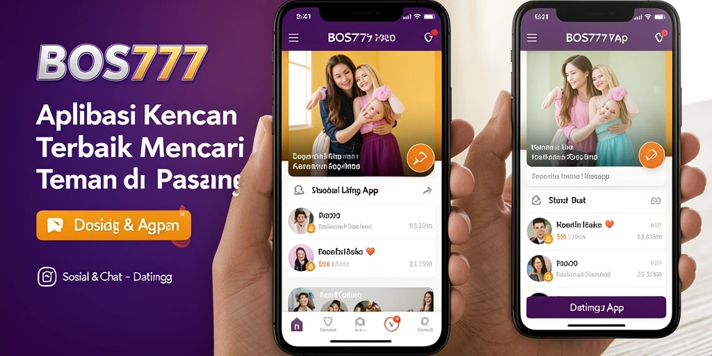 Antarmuka BOS777 yang menarik dan fungsional untuk kencan.