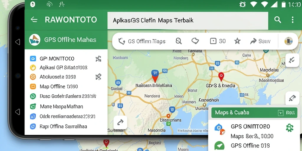 Antarmuka pengguna aplikasi RAWONTOTO yang intuitif dan informatif.